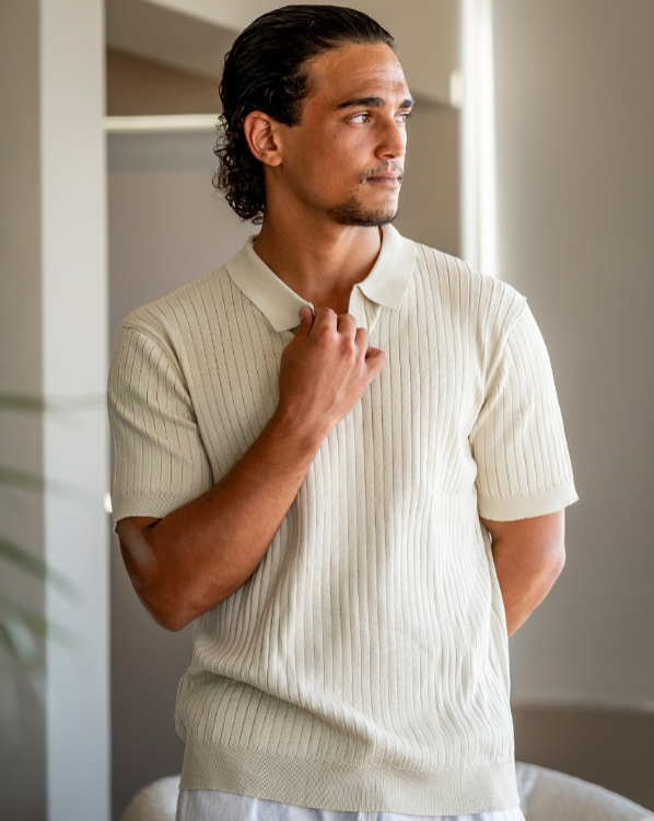 Striped Polo Shirt – Refined Summer Casual Style