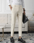 Old Money Straight-Leg Pants – Timeless Elegance