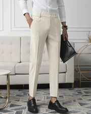 Old Money Straight-Leg Pants – Timeless Casual Elegance