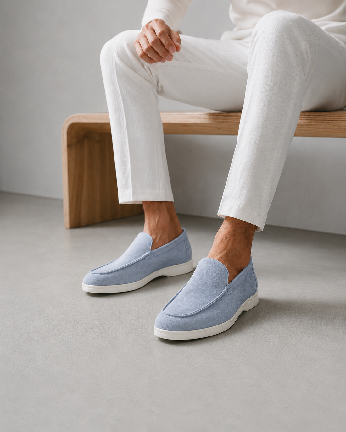 Old Money Casual Suede Loafers