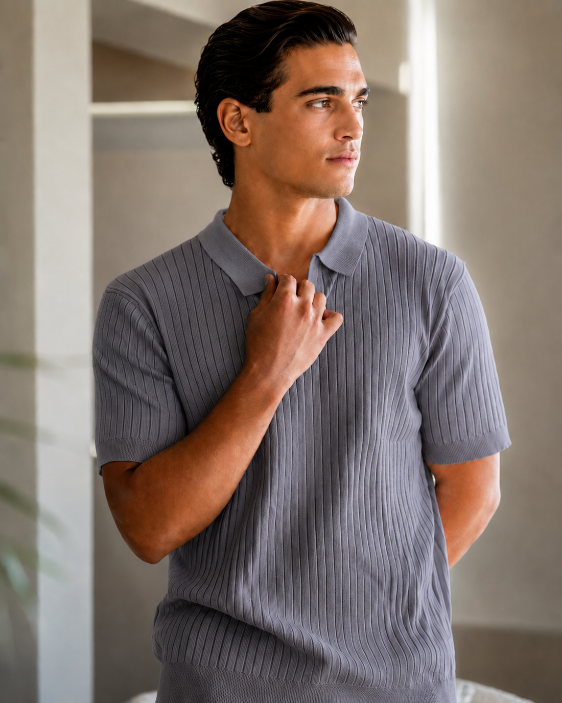 Striped Polo Shirt – Refined Summer Casual Style