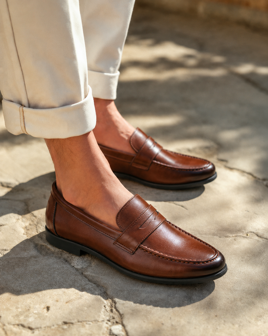 Premium Leather Loafers – Smart Casual Elegance