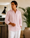 Old Money Cotton Shirt – Elegant Long Sleeve
