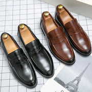 Premium Leather Loafers – Smart Casual Elegance