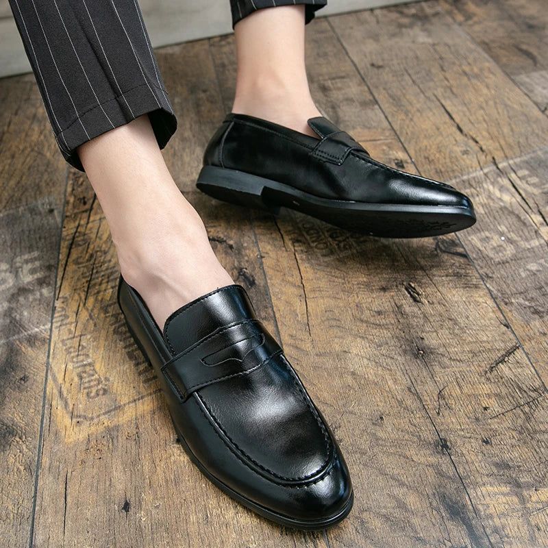 Premium Leather Loafers – Smart Casual Elegance